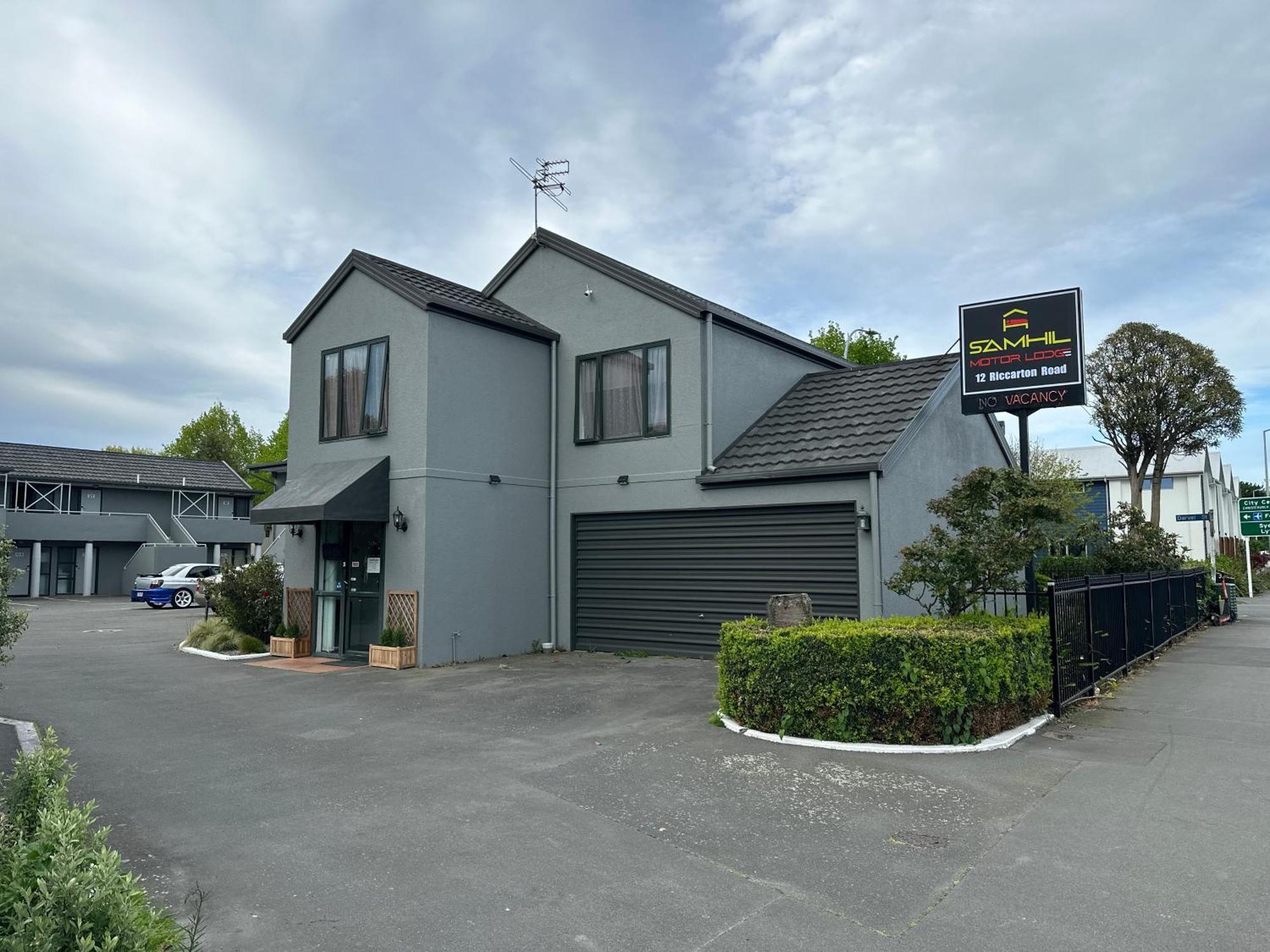 Samhil Motor Lodge Christchurch Exterior foto