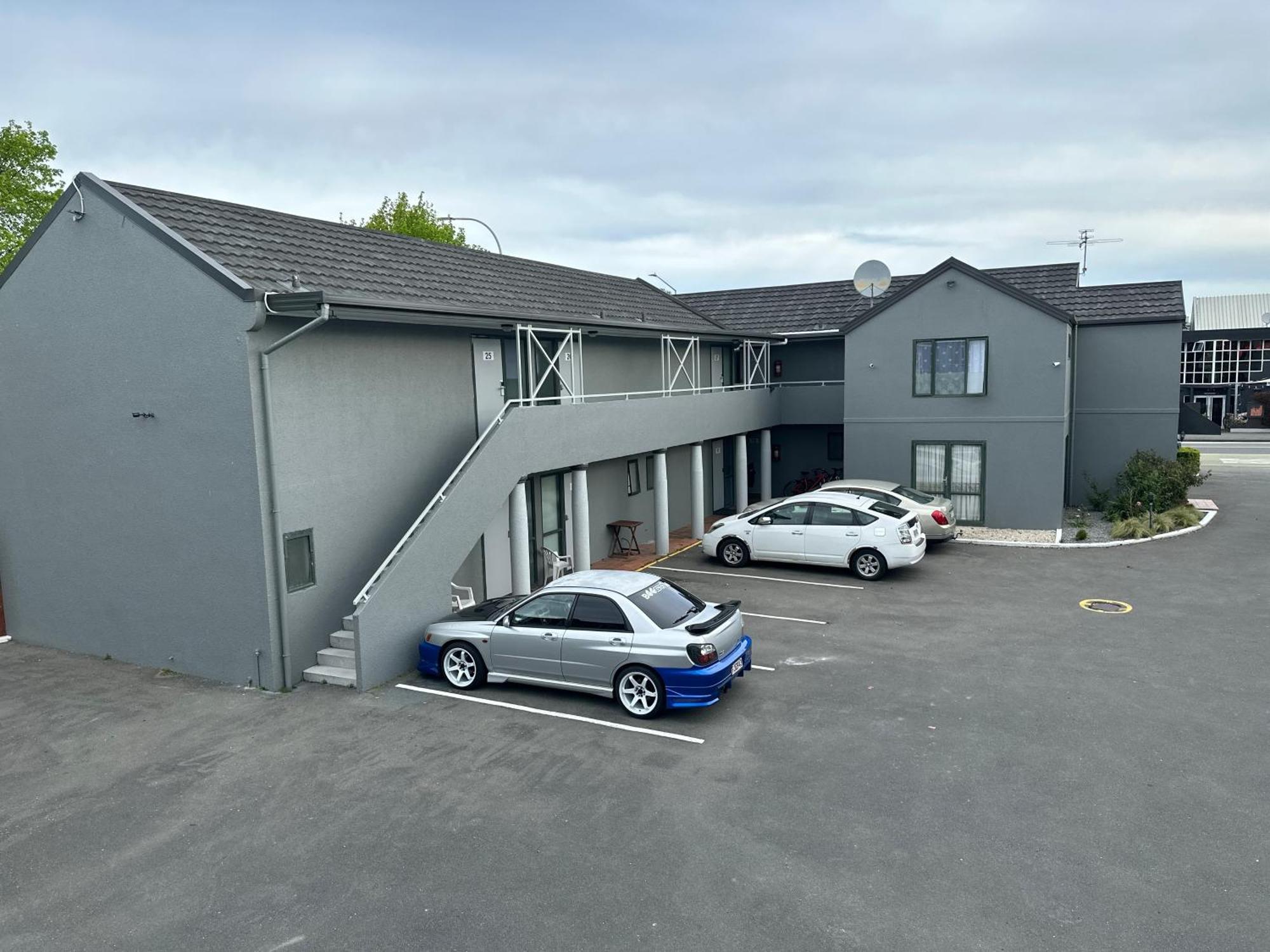 Samhil Motor Lodge Christchurch Exterior foto