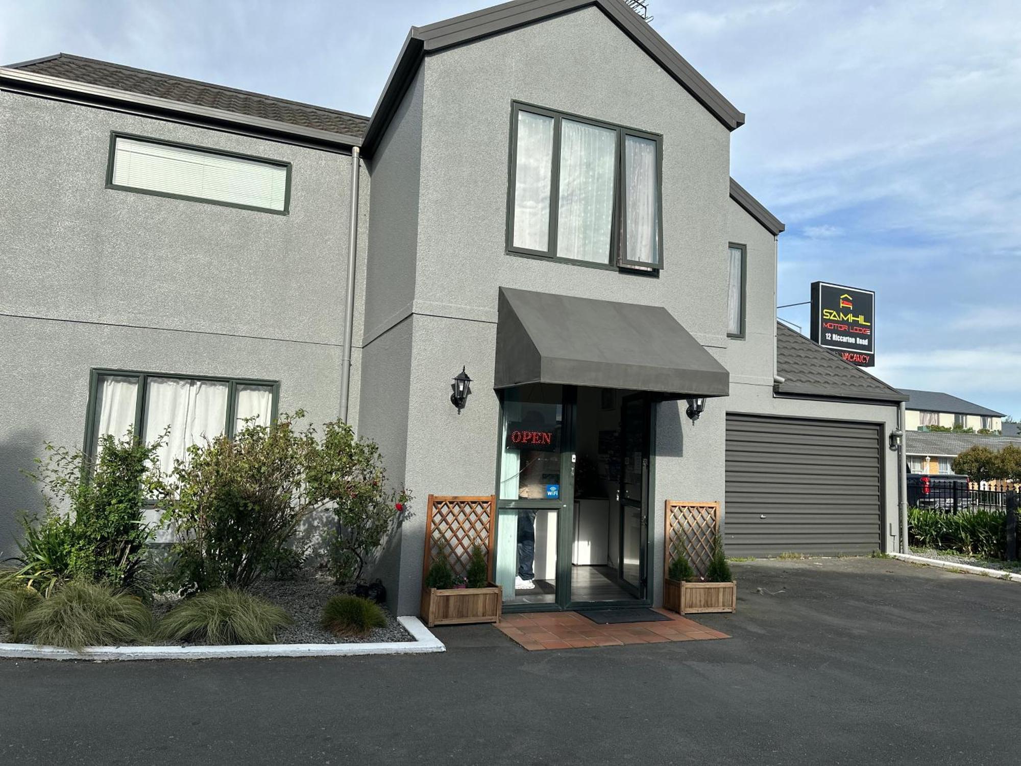 Samhil Motor Lodge Christchurch Exterior foto
